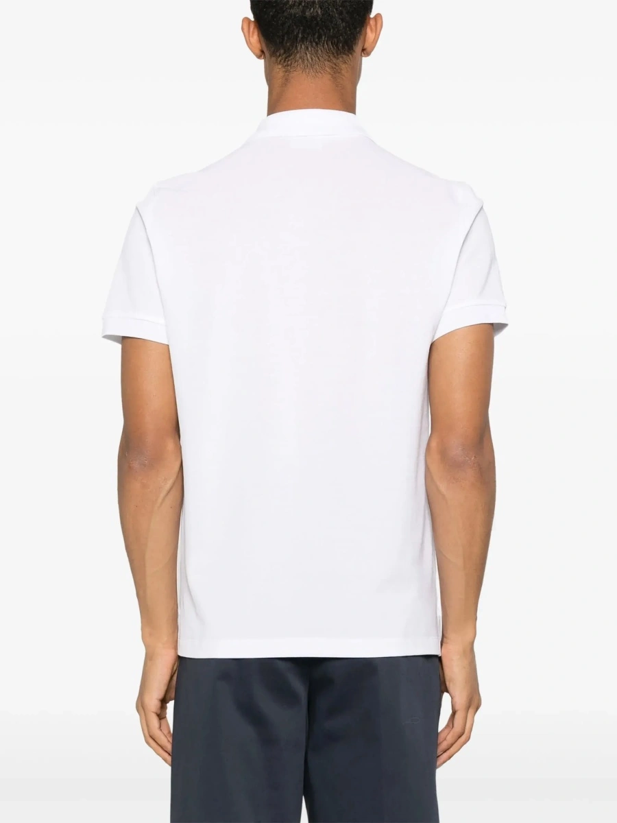 Tricou polo Fendi alb - Img 4