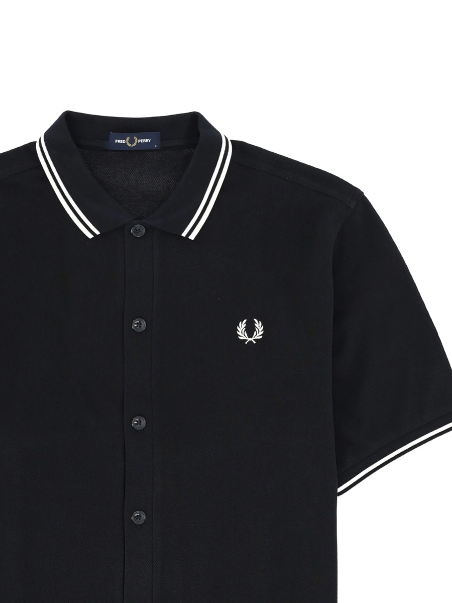 Tricou Polo Fred Perry albastru - Img 2
