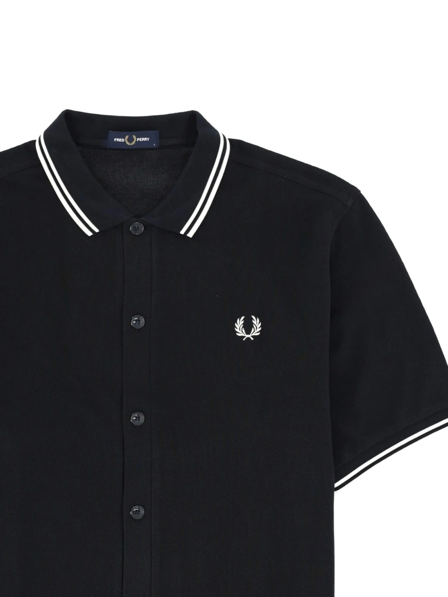 Tricou Polo Fred Perry albastru - Img 2