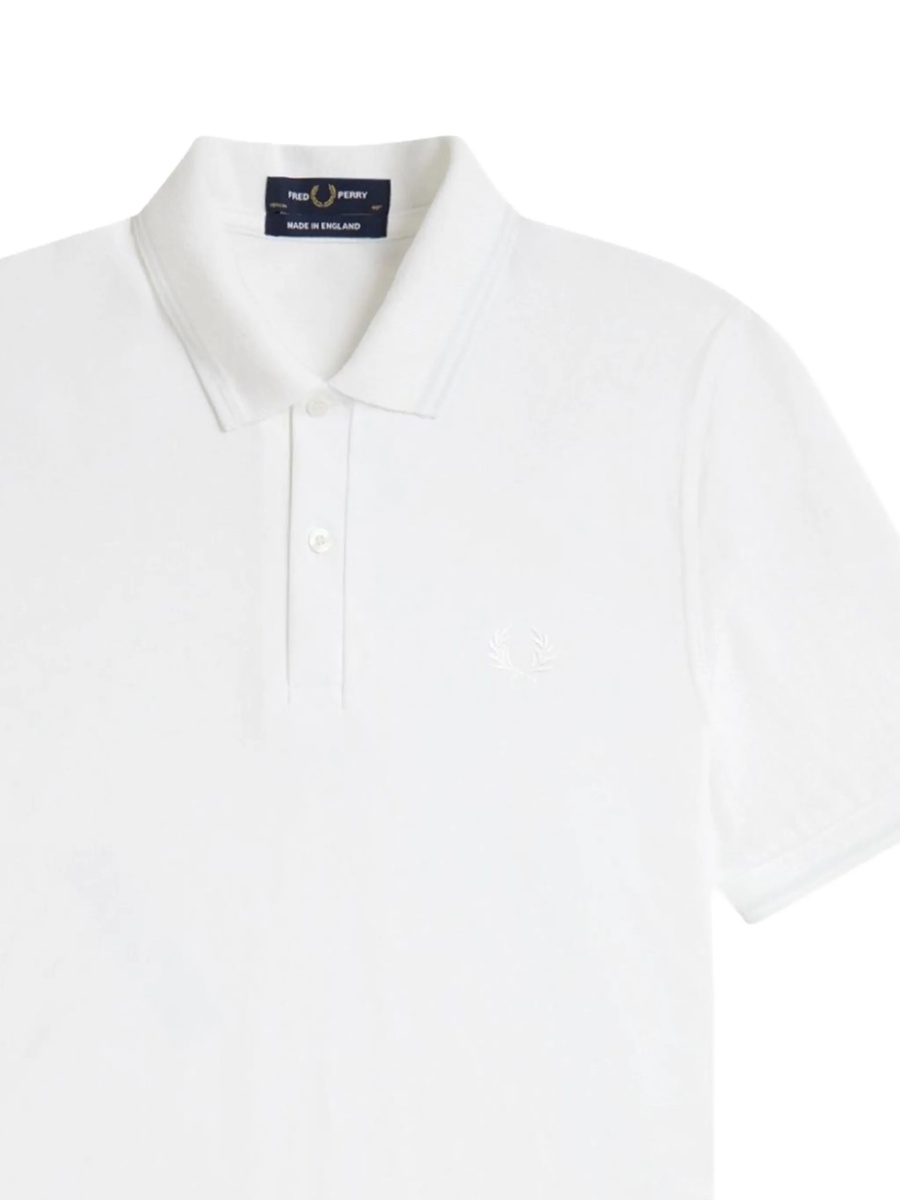 Tricou Polo Fred Perry alb - Img 2