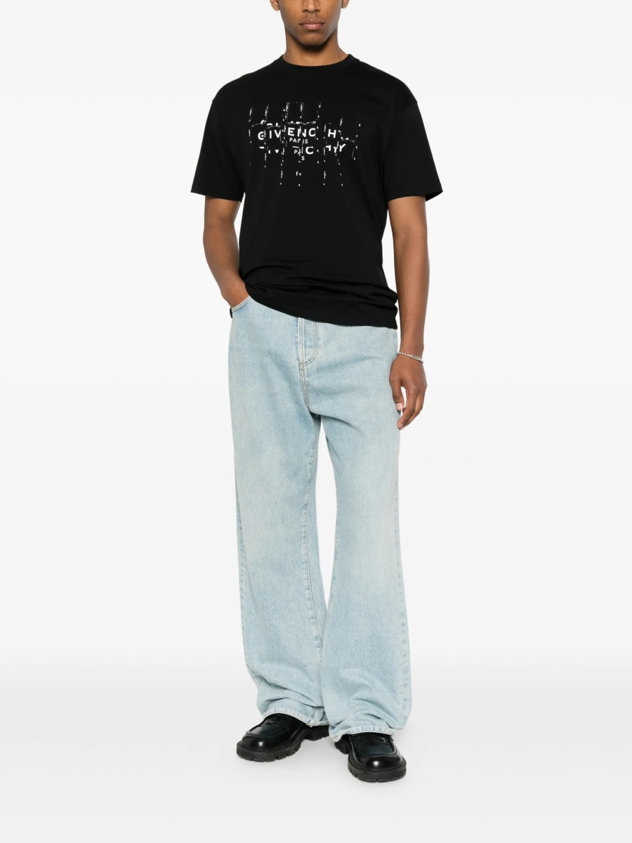 Tricou Polo Givenchy negru - Img 2