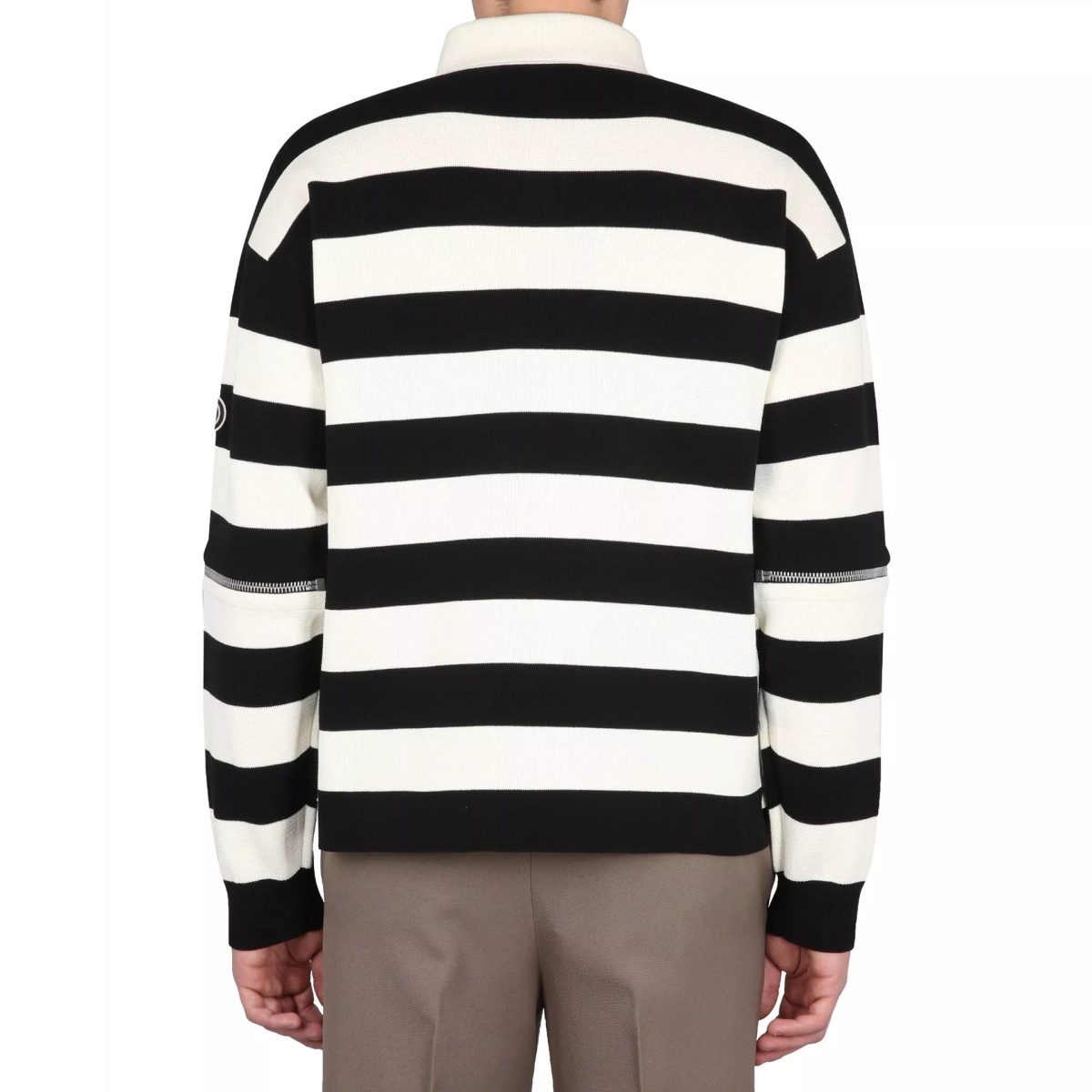 Tricou Polo Gucci Striped Cotton Polo - Img 3