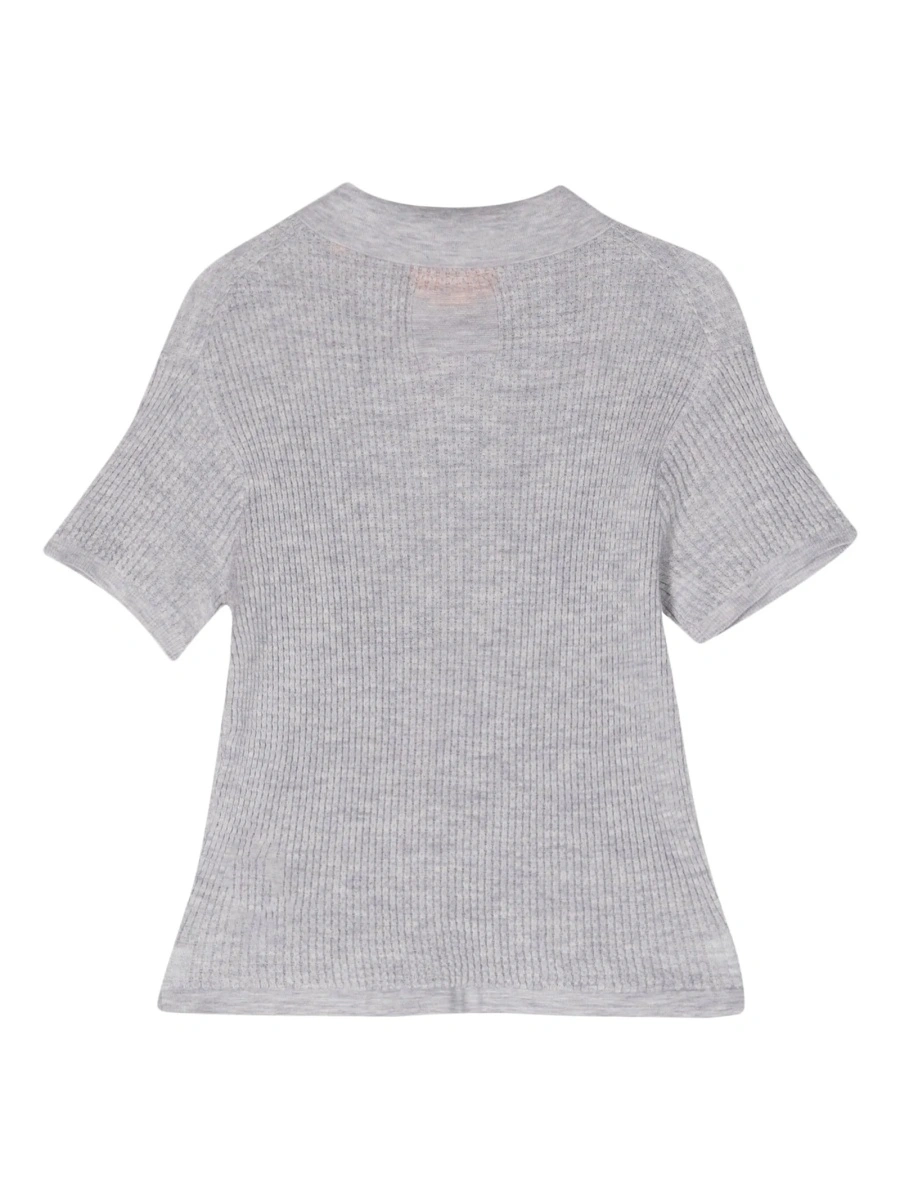 Tricou Polo GUEST IN RESIDENCE gri - Img 2