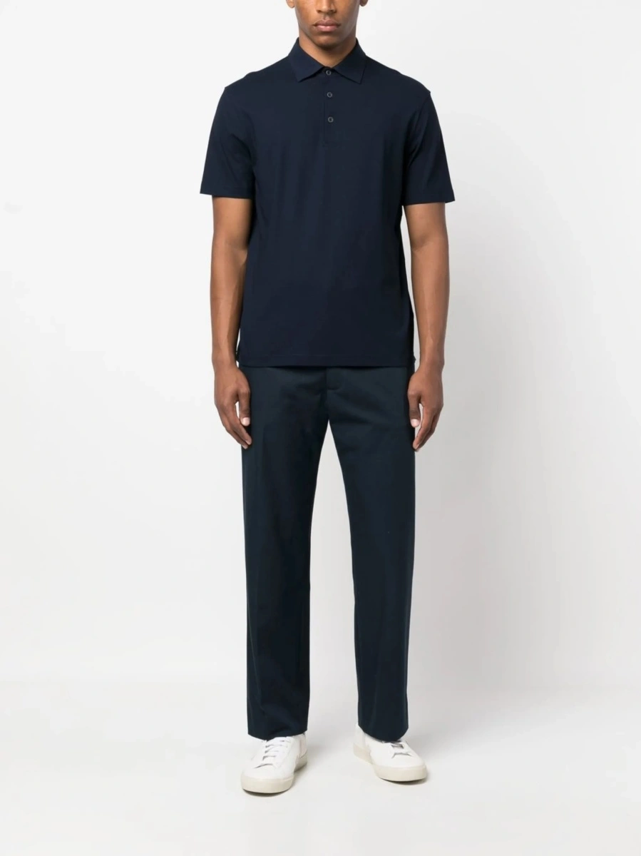 Tricou Polo Herno albastru - Img 2