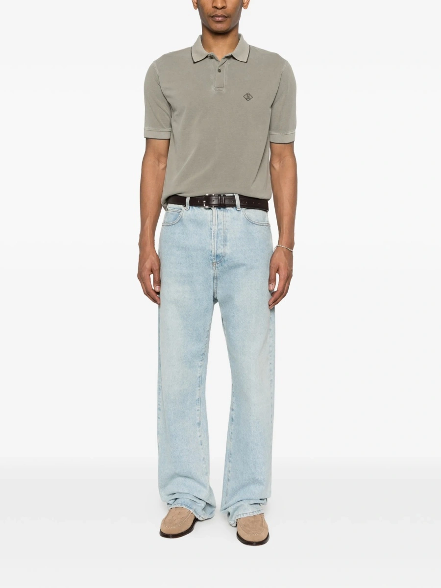 Tricou Polo Herno gri - Img 2
