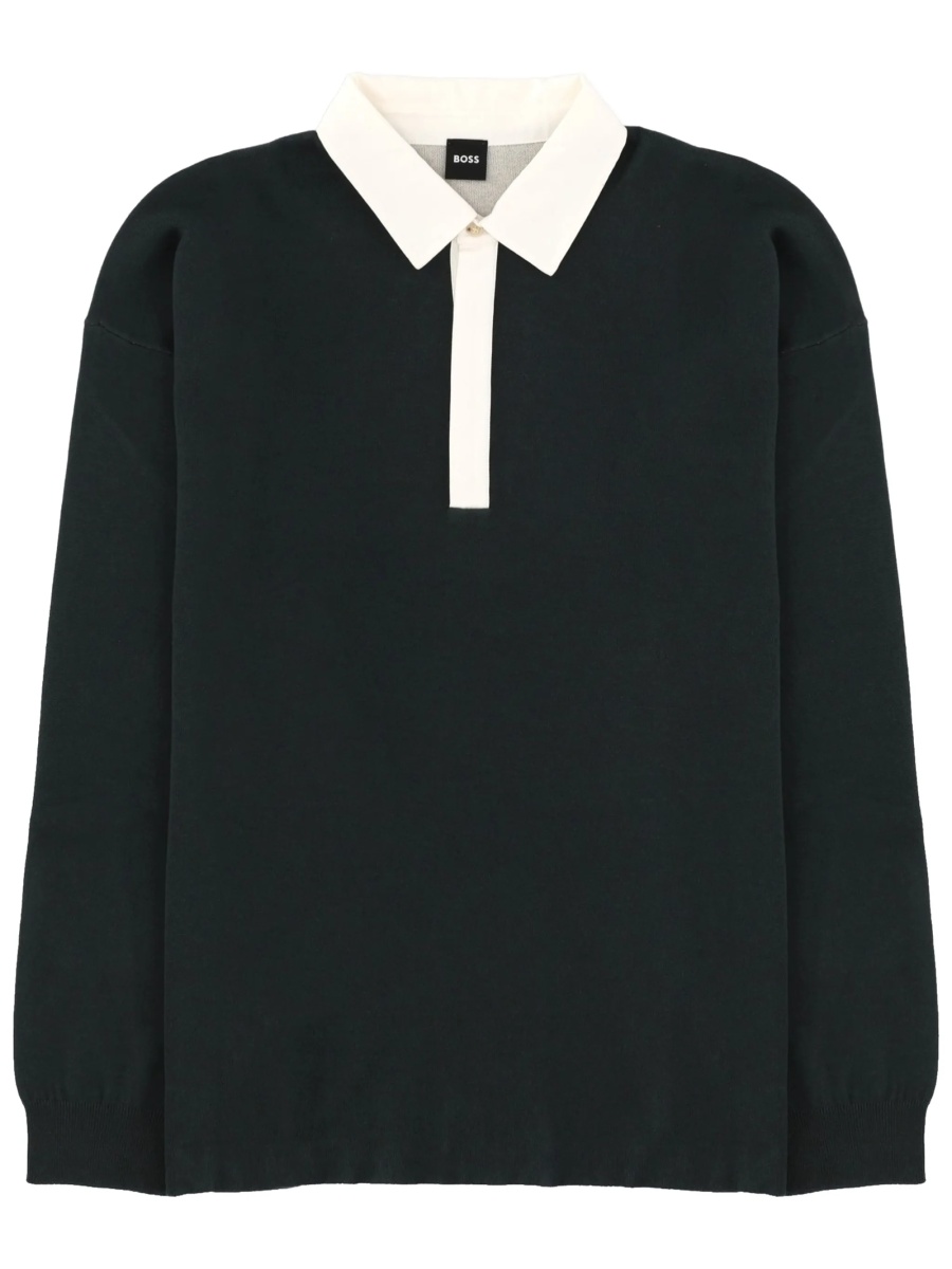 Tricou Polo Hugo Boss negru - Img 2