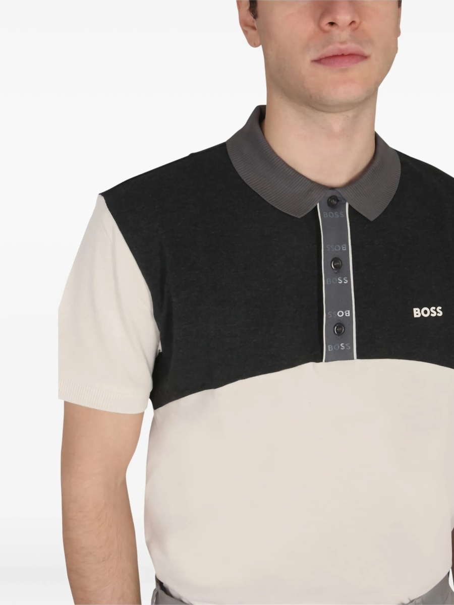 Tricou Polo Hugo Boss neutru - Img 4