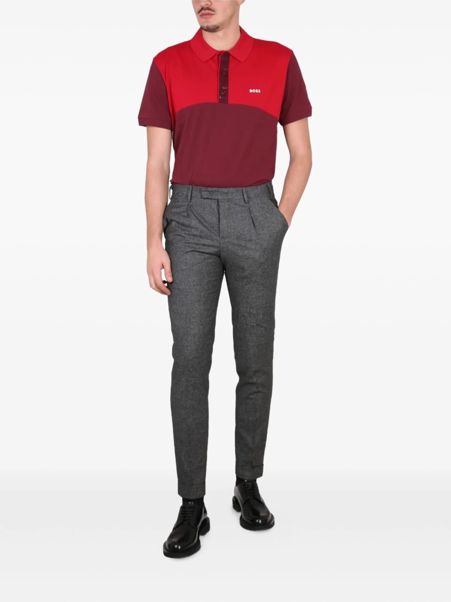 Tricou Polo Hugo Boss rosu - Img 2