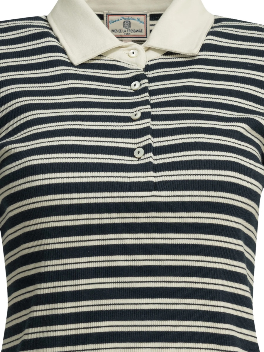 Tricou Polo INES DE LA FRESSANGE albastru - Img 3