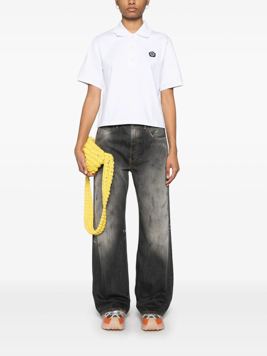 Tricou Polo Kenzo alb - Img 2