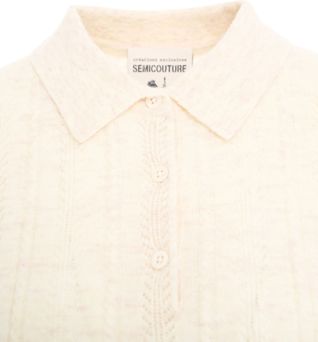 Tricou Polo Knit polo shirt 'Iris' - Img 4