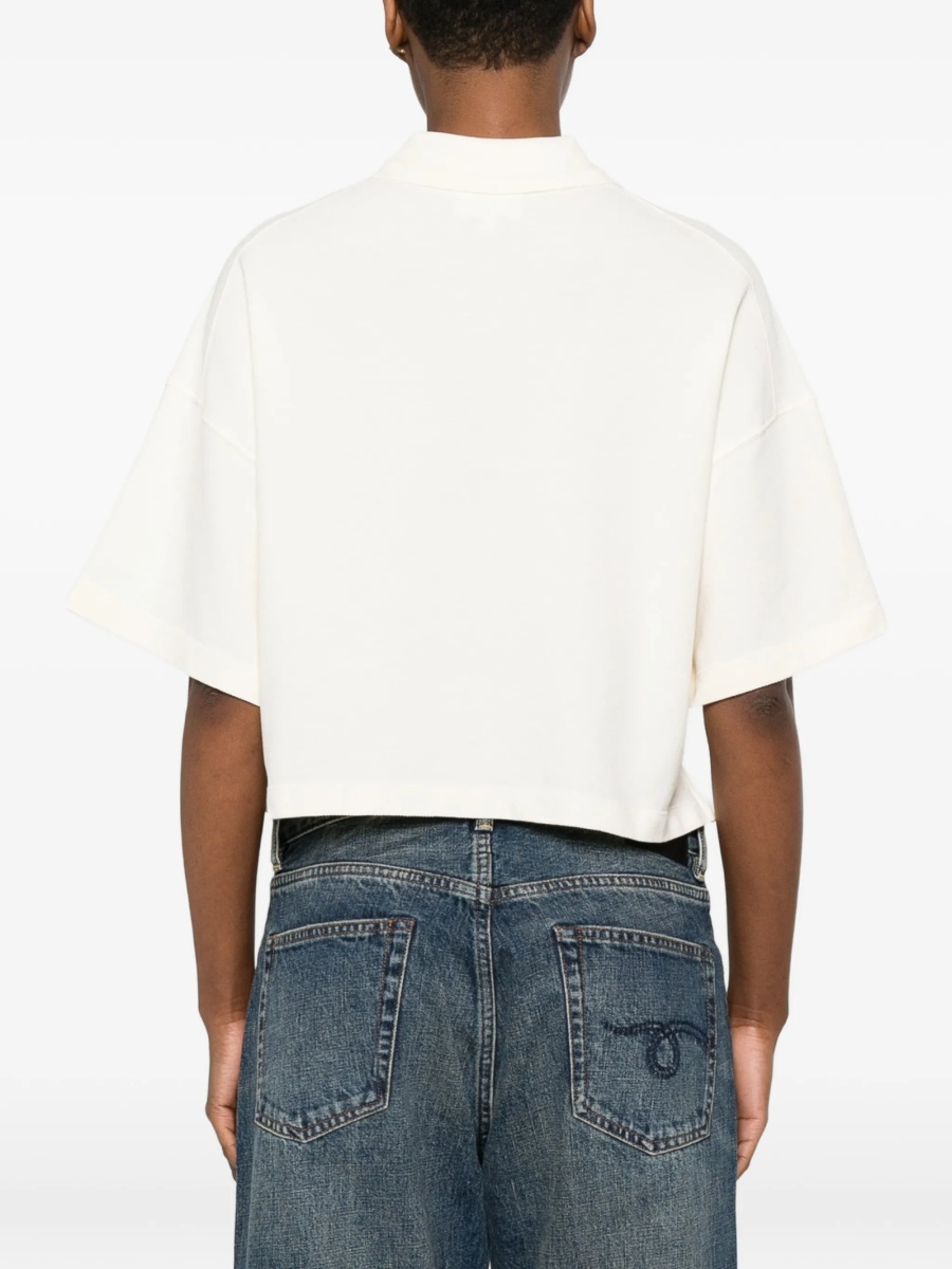 Tricou Polo MAISON KITSUNÉ neutru - Img 4