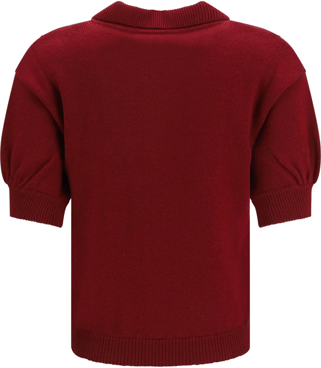 Tricou Polo Merino wool Polo Shirt with buttons - Img 2
