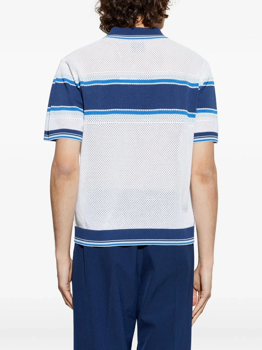 Tricou Polo MESH STRIPE POLO - Img 6