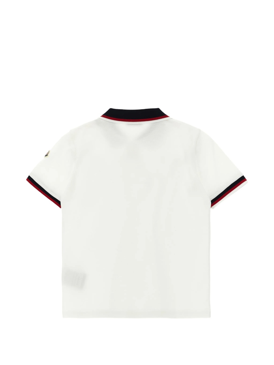 Tricou Polo Moncler alb - Img 2