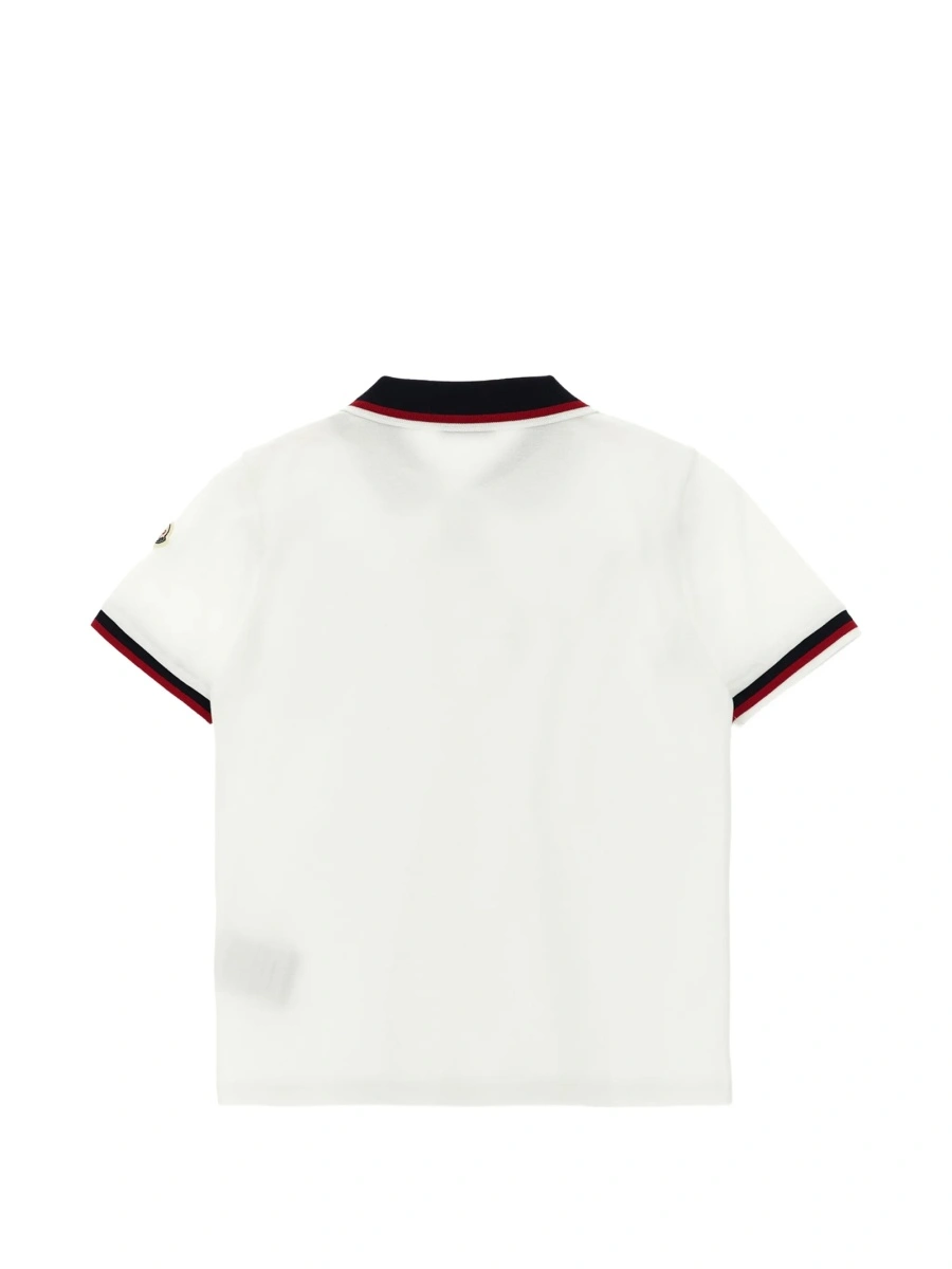 Tricou Polo Moncler alb - Img 2