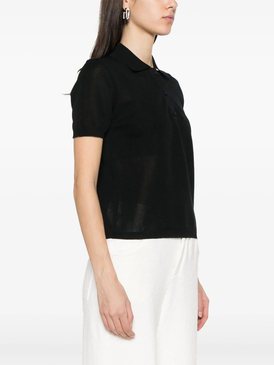 Tricou Polo Moncler negru - Img 3