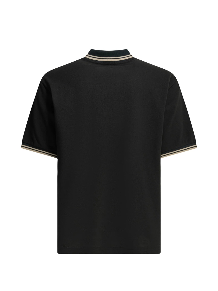 Tricou Polo NEEDLES negru - Img 3