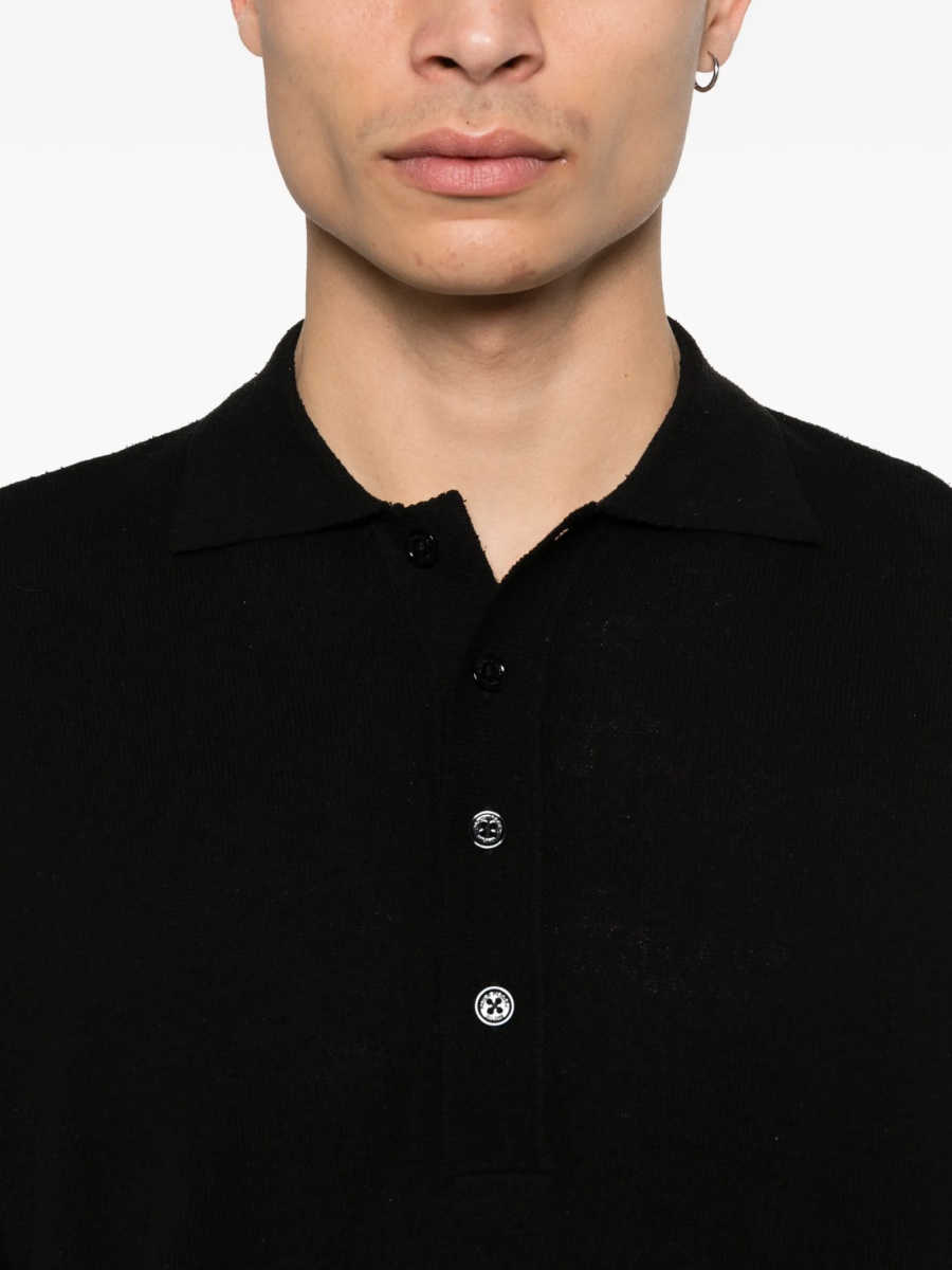 Tricou Polo Paolo Pecora negru - Img 5