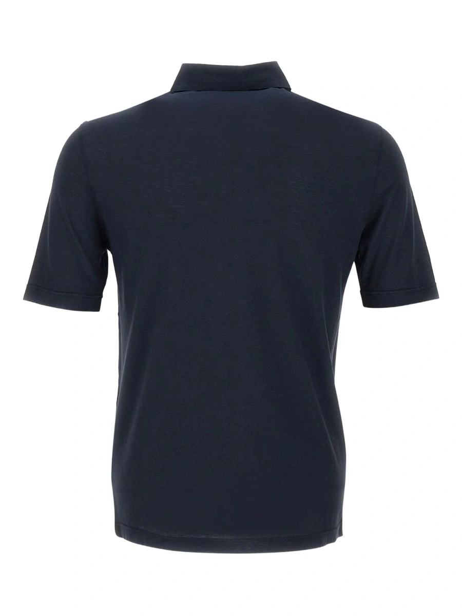 Tricou Polo PHI BY FILIPPO DE LAURENTIIS albastru - Img 2