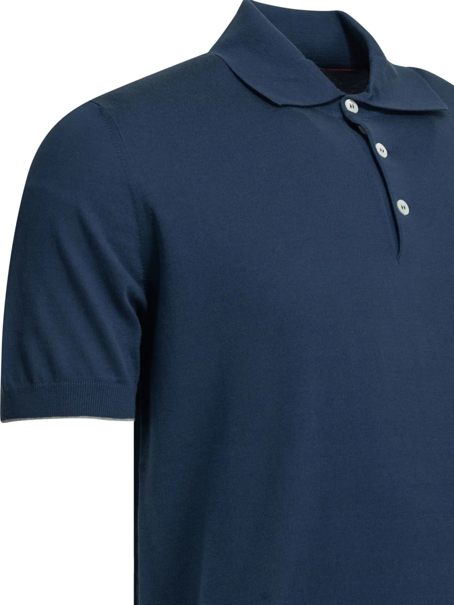Tricou Polo Polo shirt with buttons - Img 4