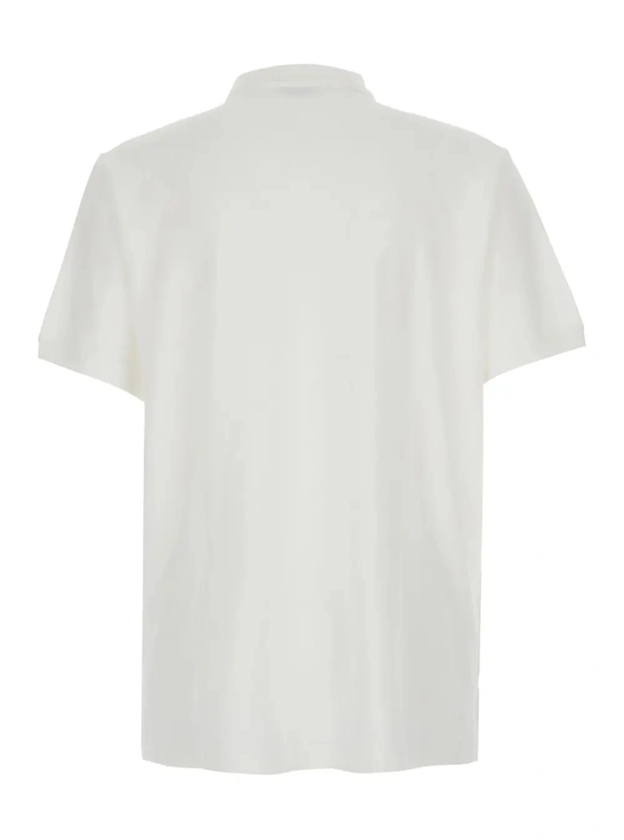 Tricou polo Ralph Lauren alb din bumbac 'Classic Fit' - Img 2