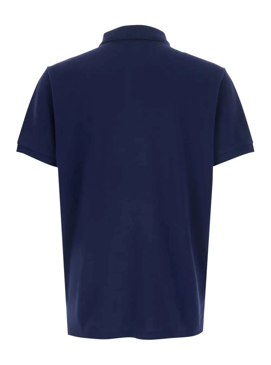 Tricou polo Ralph Lauren albastru din bumbac - Img 2
