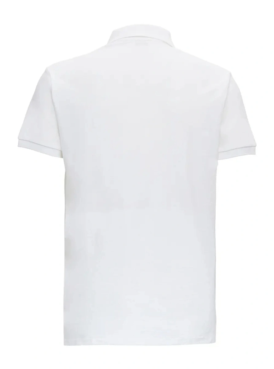 Tricou polo Ralph Lauren 'Polo' alb din bumbac - Img 2