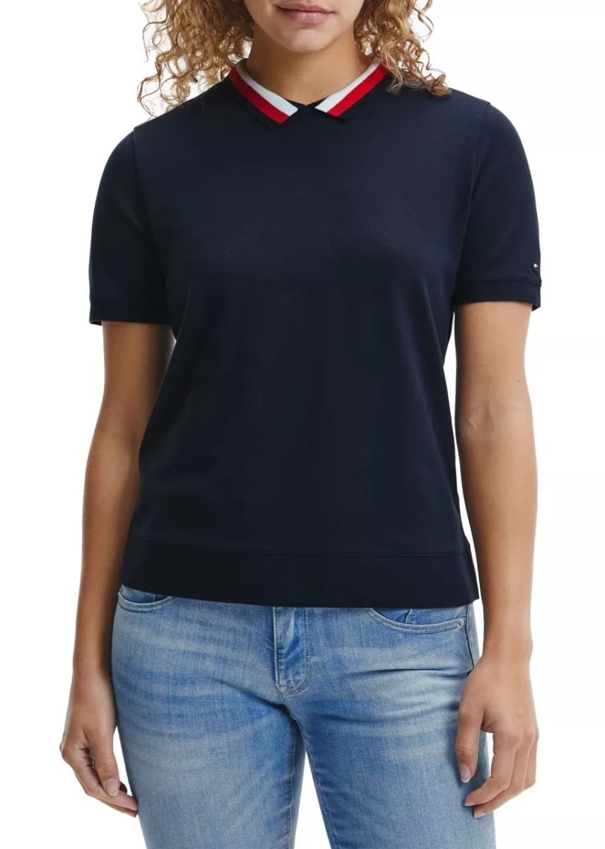 Tricou Polo Regular Global Polo SS WW0WW34336DW5 - Img 2