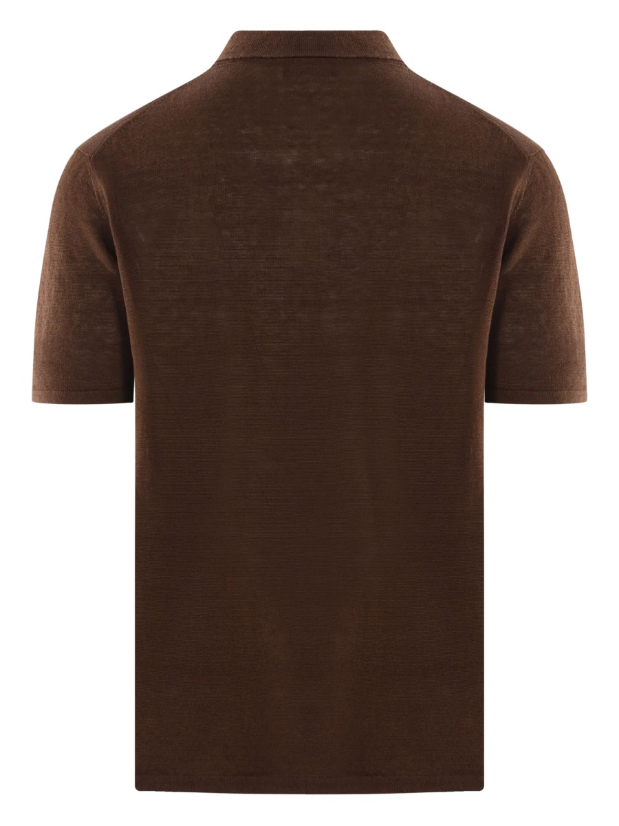Tricou Polo Roberto Collina maro - Img 2