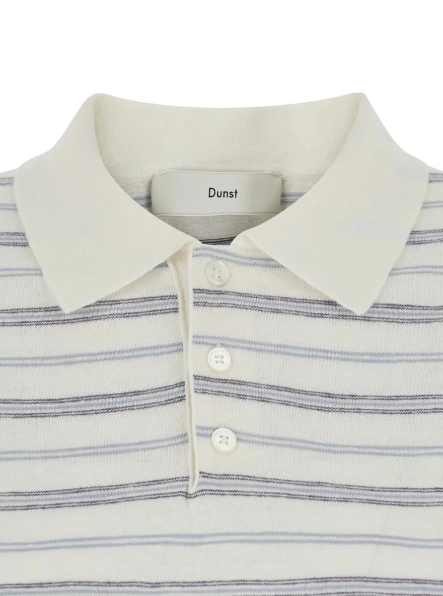 Tricou Polo UNISEX LINEN STRIPED POLO KNIT - Img 3