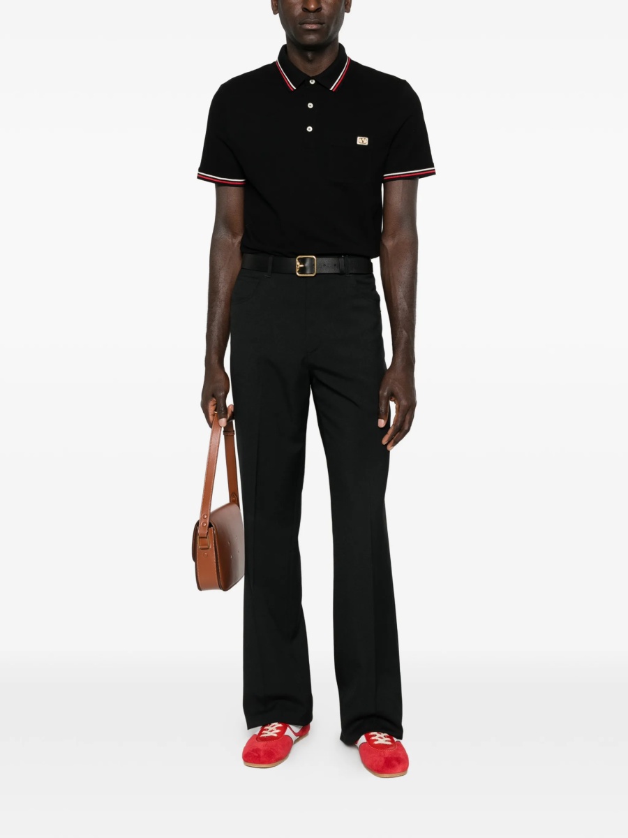 Tricou Polo Valentino Garavani negru - Img 2