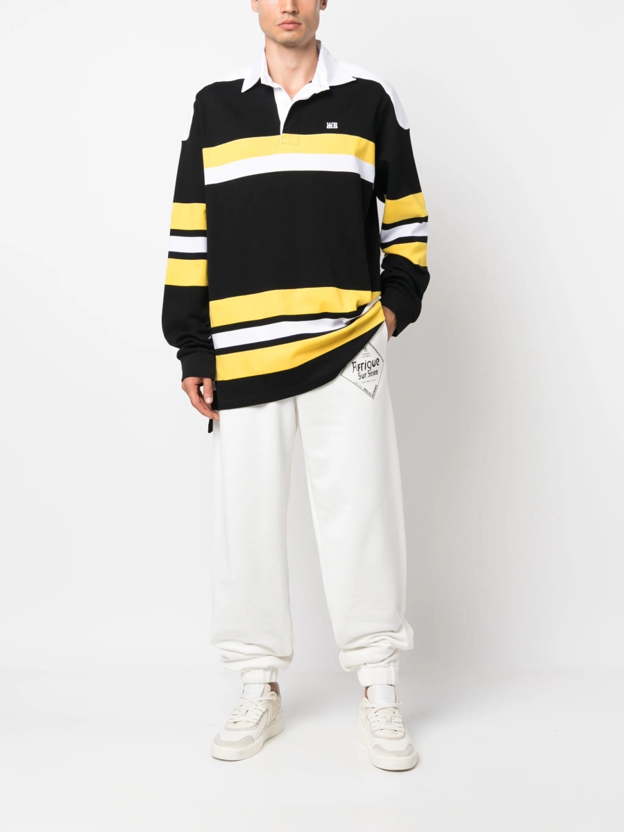 Tricou Polo WALES BONNER negru - Img 2