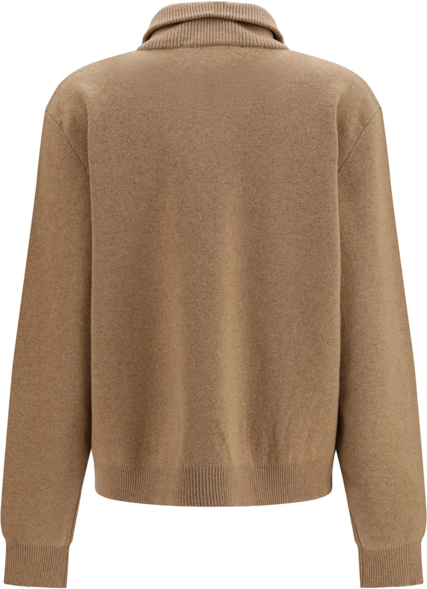 Tricou Polo Wool and cashmere polo Sweater - Img 2
