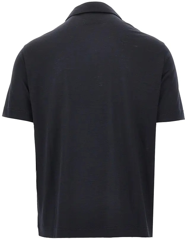 Tricou Polo Wool jersey polo shirt - Img 3