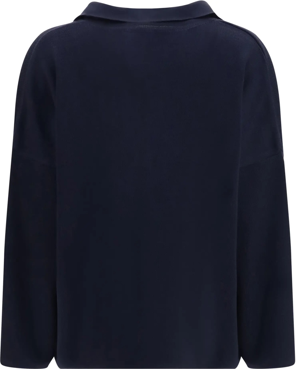 Tricou Polo Wool polo collar Sweater - Img 2