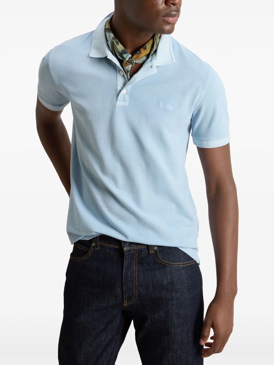 Tricou Polo Woolrich albastru - Img 5