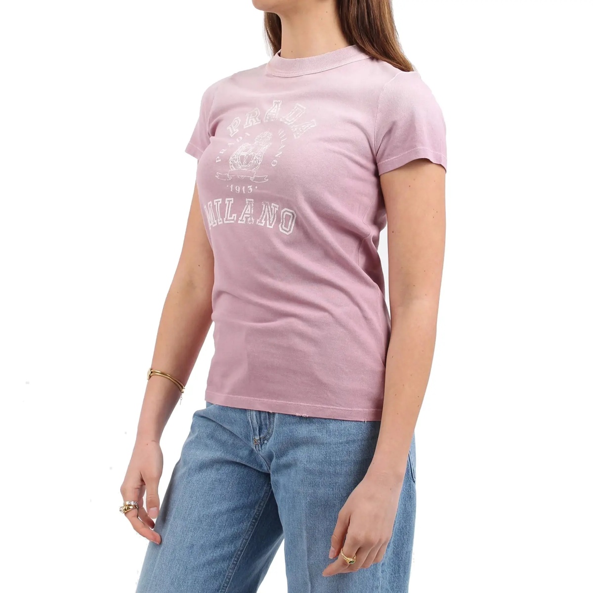 Tricou Prada Logo T-Shirt - Img 2