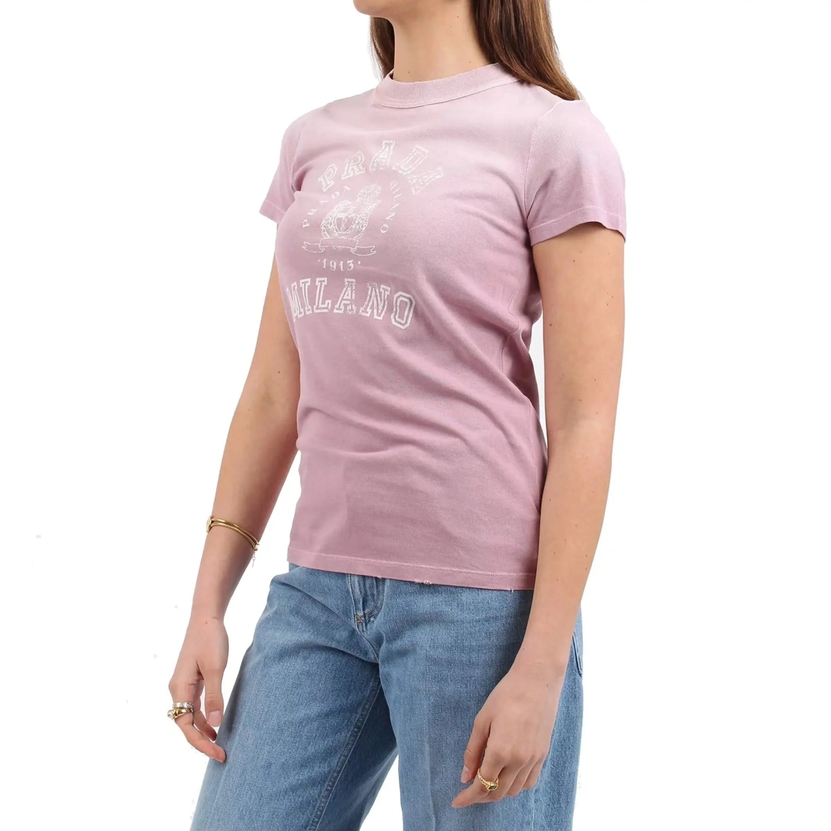 Tricou Prada Logo T-Shirt - Img 2