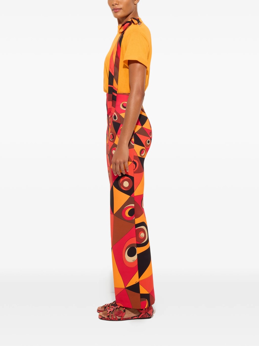 Tricou PUCCI portocaliu din bumbac - Img 3