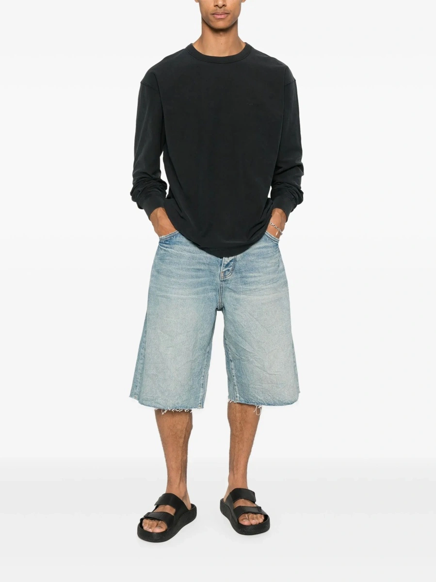 Tricou PURPLE BRAND negru din bumbac - Img 4