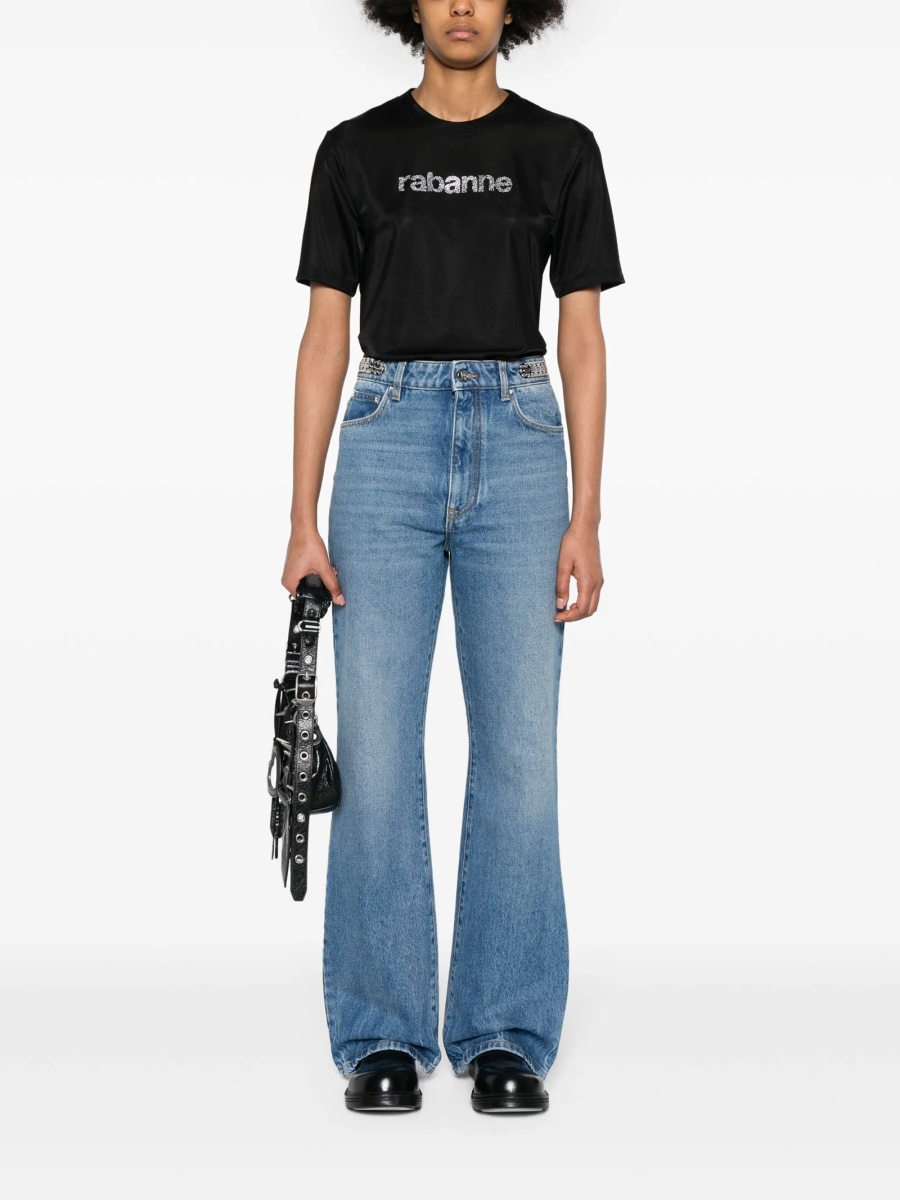 Tricou RABANNE negru - Img 2
