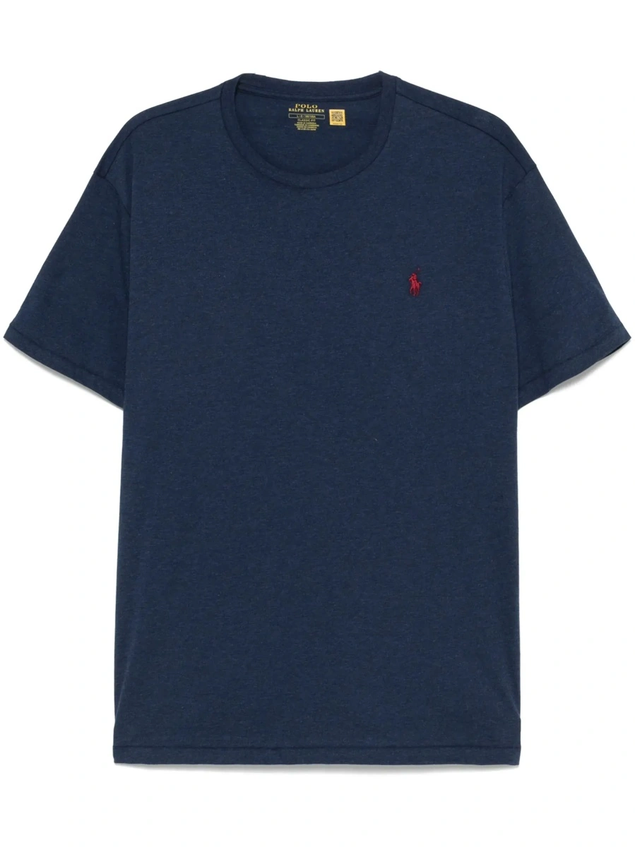 Tricou Ralph Lauren albastru din bumbac - Img 7