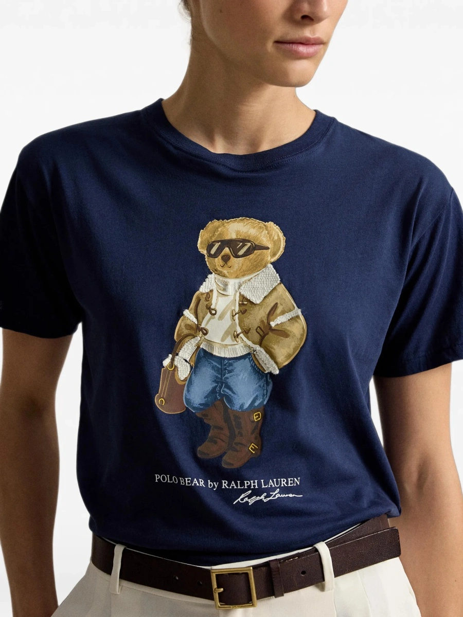 Tricou Ralph Lauren POLO BEAR albastru - Img 5