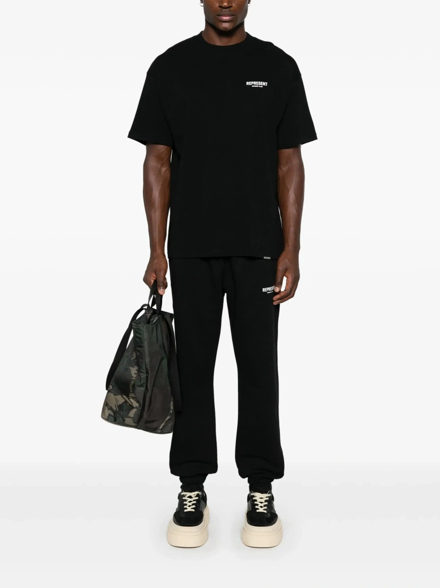 Tricou REPRESENT negru din bumbac - Img 4