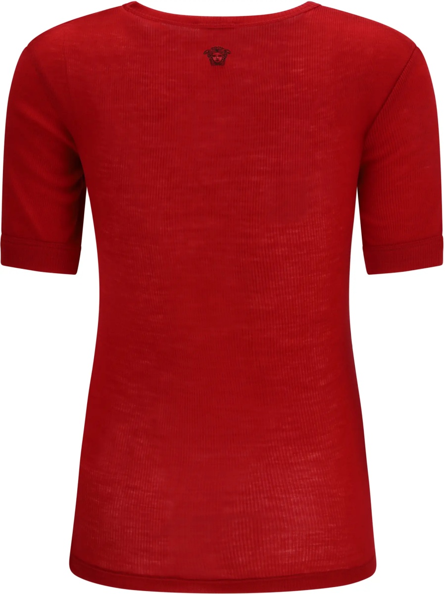 Tricou Ribbed knit T-shirt - Img 2