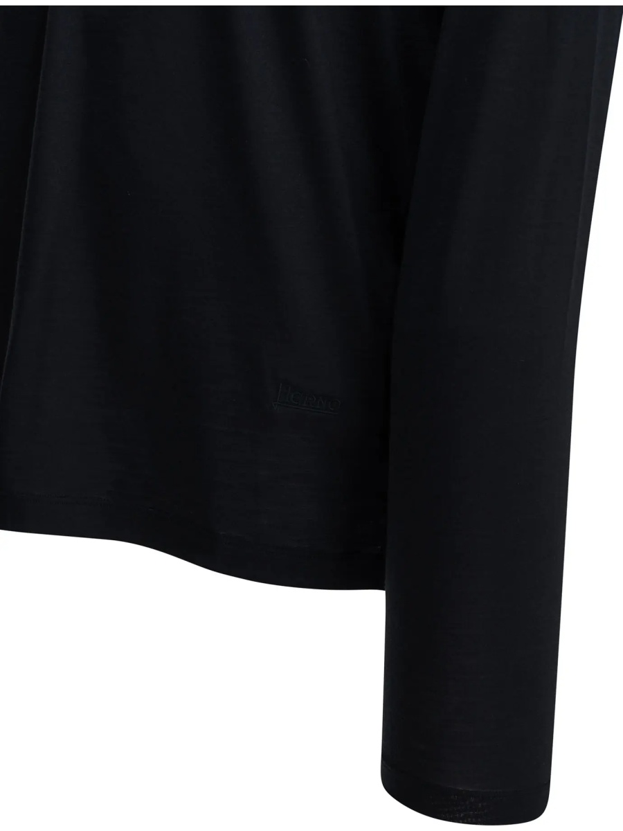Tricou Round-neck wool T-shirt - Img 4