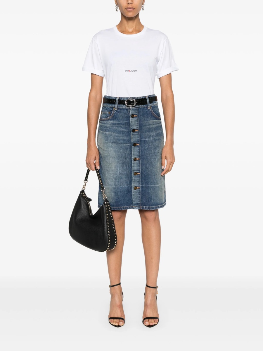 Tricou Saint Laurent alb - Img 2