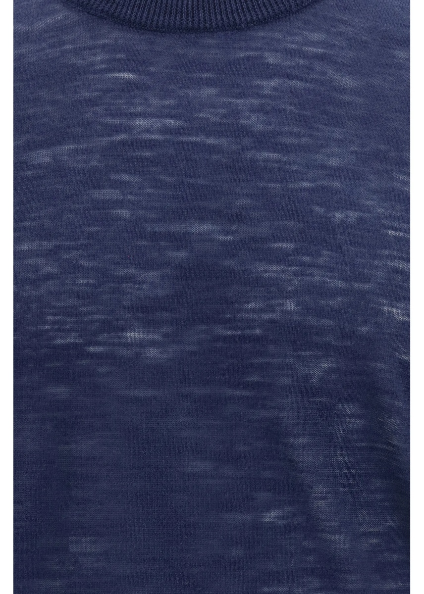 Tricou Short-sleeved linen blend Shirt - Img 3