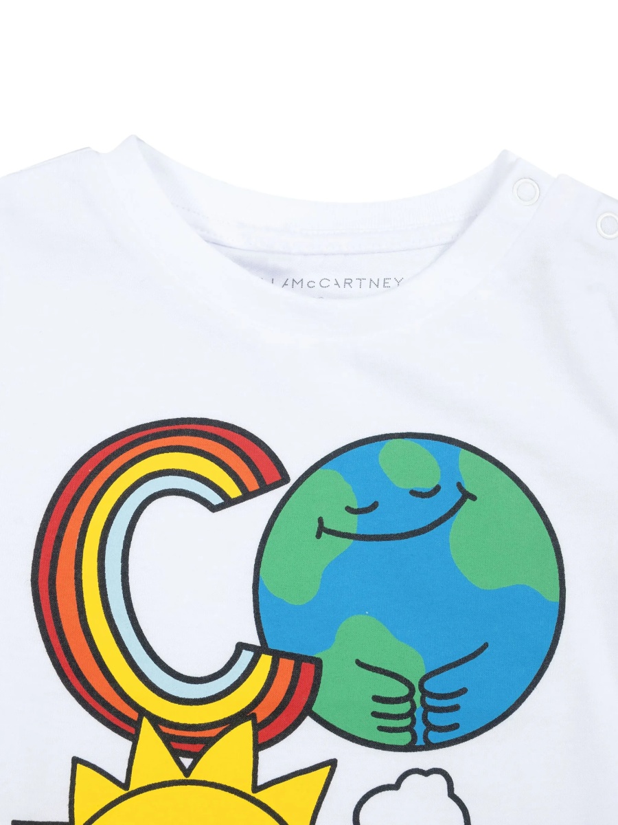 Tricou Stella McCartney alb - Img 3